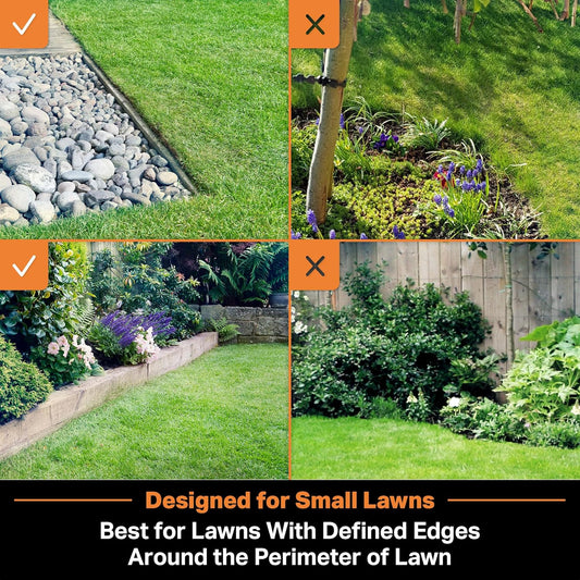 LawnMaster OcuMow™ 24V kabelloser Roboter-Rasenmäher & Trimmer
