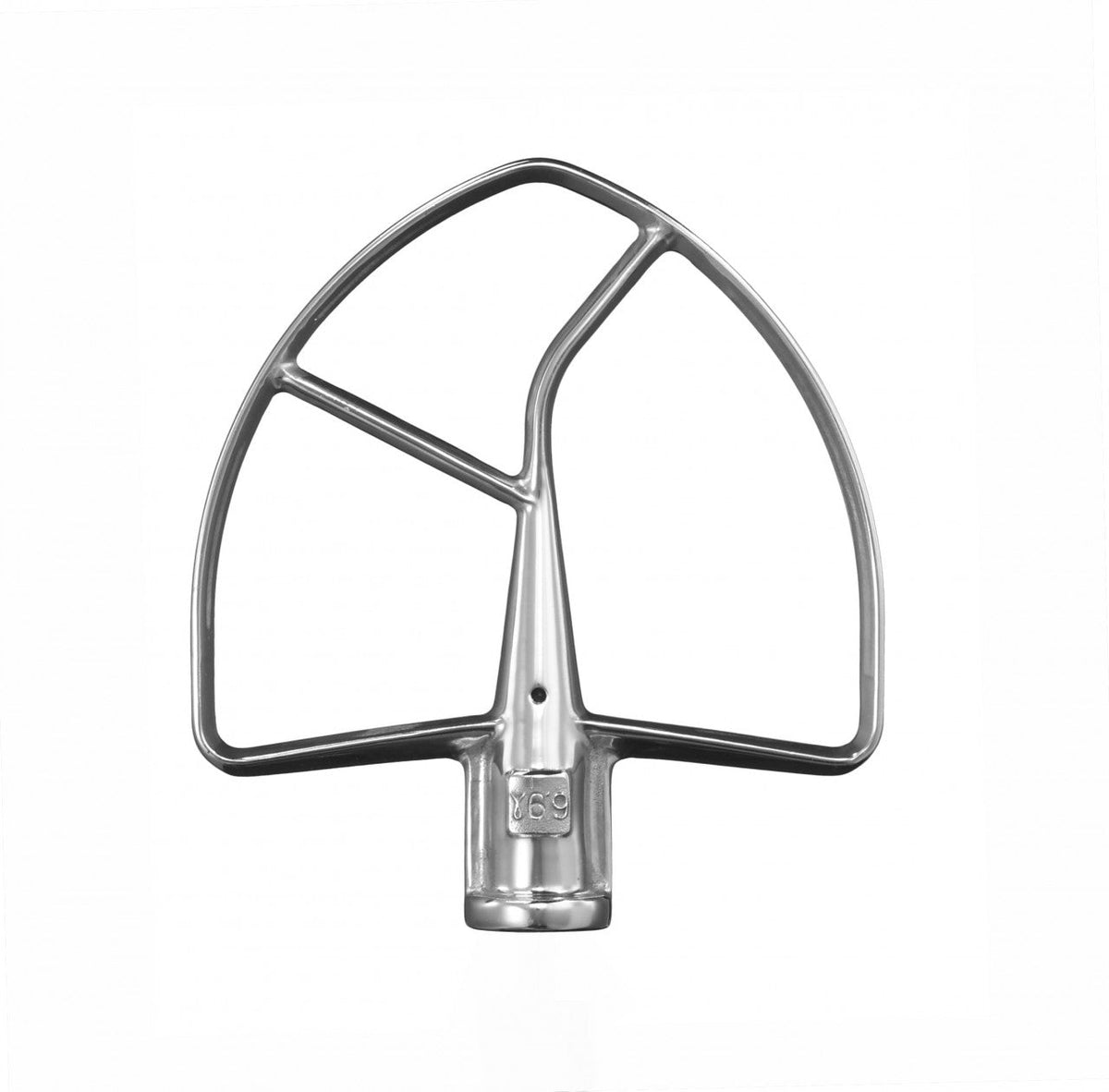 KitchenAid 5,6L/6,6L/6,9L Edelstahlflachrührer 1.3 HP 5K7SFB