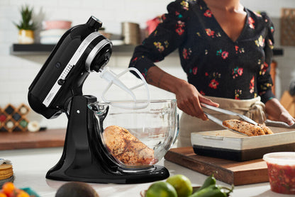 KitchenAid 4,8 L 5KSM185 Artisan Küchenmaschine Icelover Eiszubereiter 5KSMICM