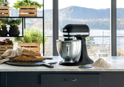 KitchenAid 4,8 L 5KSM185 Artisan Küchenmaschine Meatlover Metallfleischwolf 5KSMMGA Gr. 8