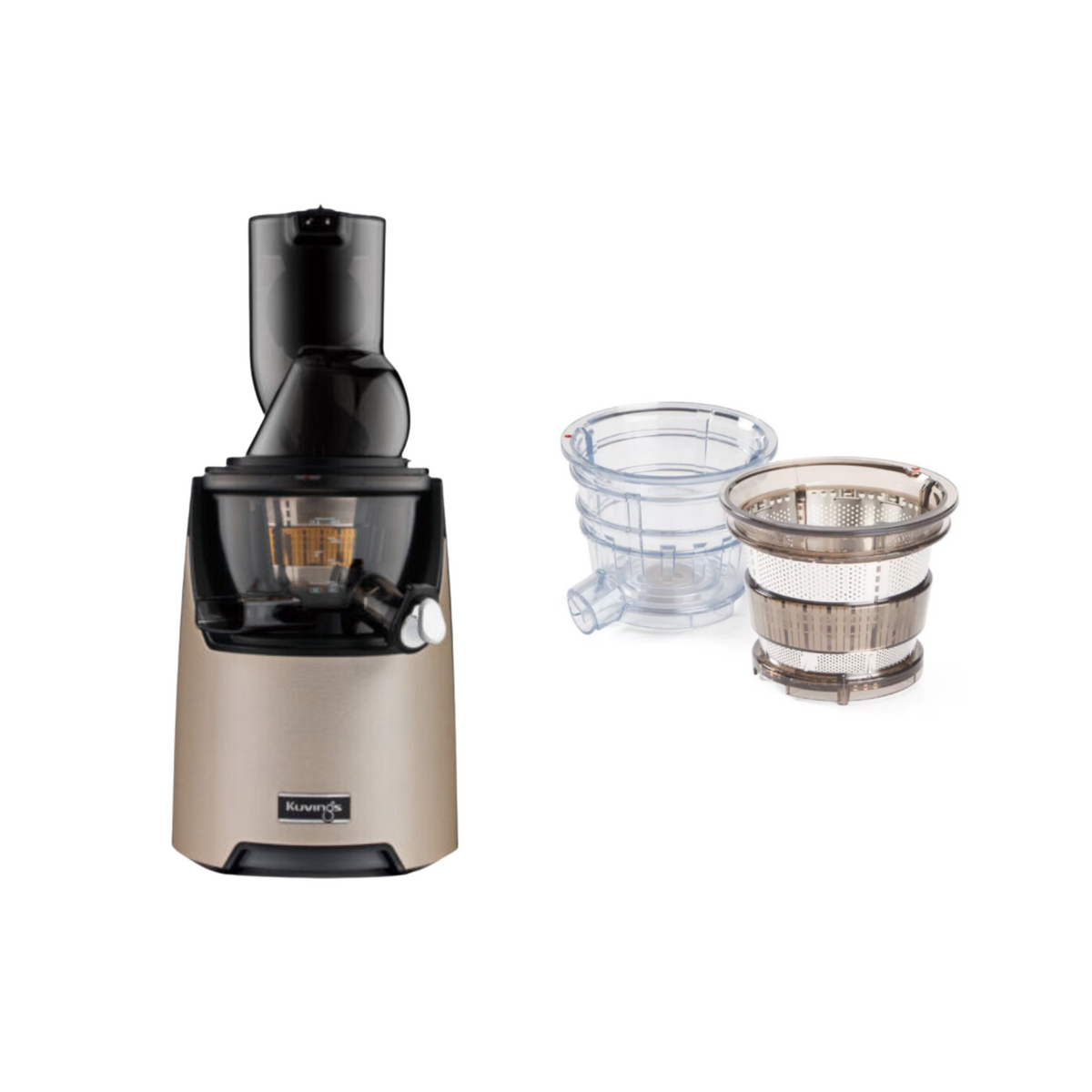 Kuvings Evo 820 + Creme & Smoothie Strainer Bundle