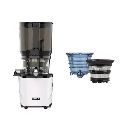 Kuvings Auto10S Slow Juicer mit Creme & Smoothie Strainer