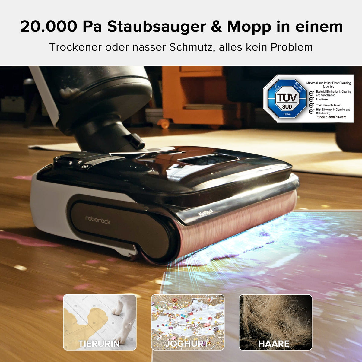 Roborock F25 & F25 LT Nass- und Trockenstaubsauger