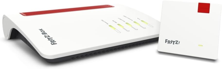 FRITZ!Mesh Set – 7530 AX Wi-Fi 6 Router + 1200 AX Repeater, bis 2.400 MBit/s