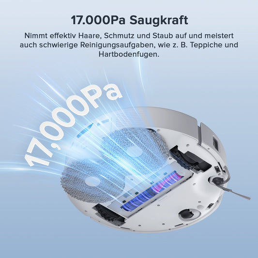 Roborock Qrevo Curv S5X Saugroboter mit DuoDivide® Hauptbürste und Multifunktions-Dockingstation 3.0