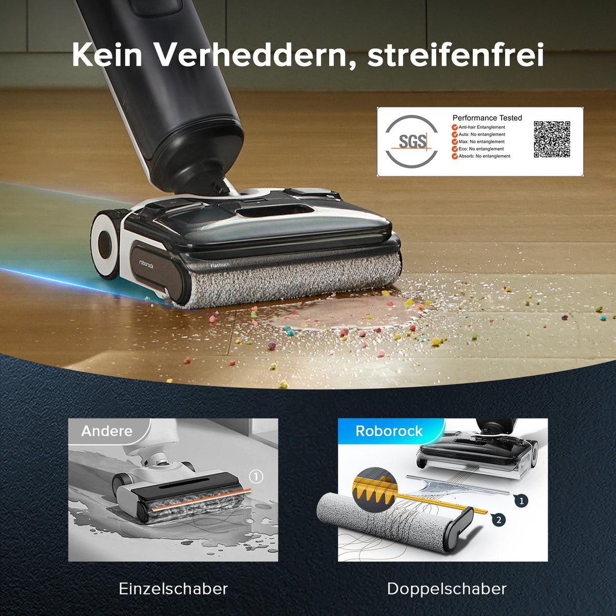 Roborock F25 ACE & F25 ALT Nass- und Trockenstaubsauger