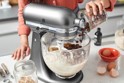 KitchenAid 4,8 L 5KSM175 Artisan Küchenmaschine Beginnerset mit Gemüseschneider
