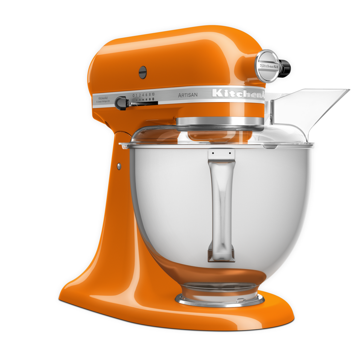 KitchenAid 4,8 L 5KSM175 Artisan Küchenmaschine Beginnerset mit Gemüseschneider