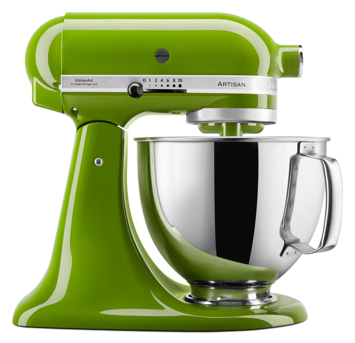 KitchenAid 4,8 L 5KSM175 Artisan Küchenmaschine Beginnerset mit Gemüseschneider