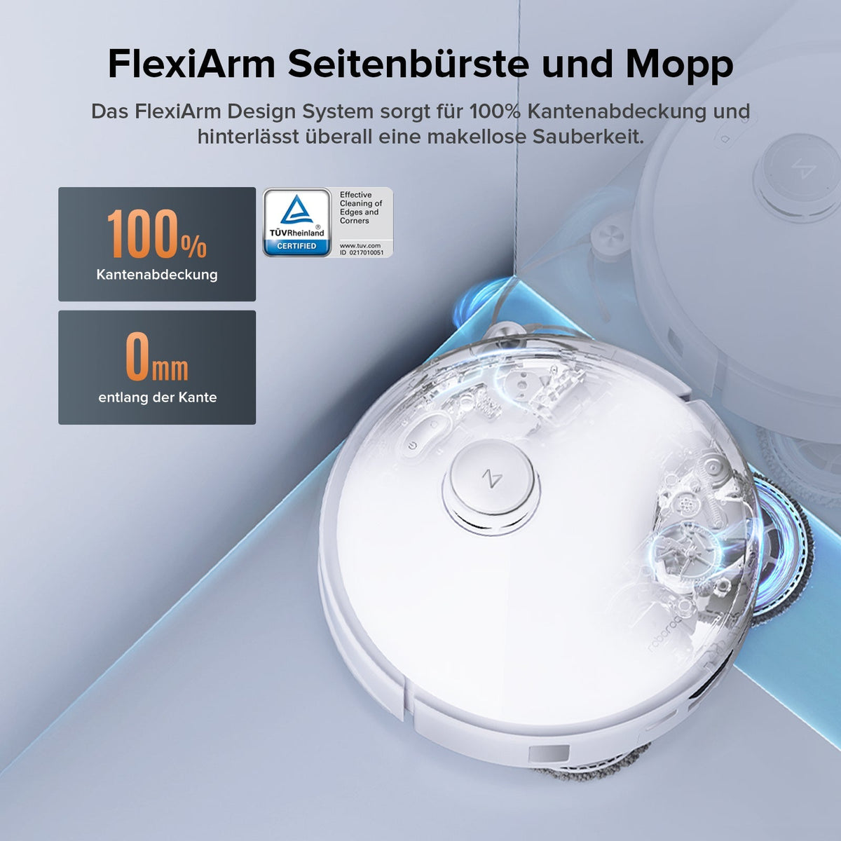 Roborock Qrevo Edge S5A Saugroboter mit Multifunktions-Dockingstation 3.0