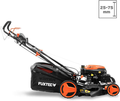 FUXTEC FX-RM5196eSPRO 4in1 Benzinmäher, E-Start & Antrieb, 51 cm Schnitt
