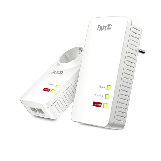 FRITZ!Powerline 1260/1220 Set – WLAN & 1.200 MBit/s für Streaming & NAS