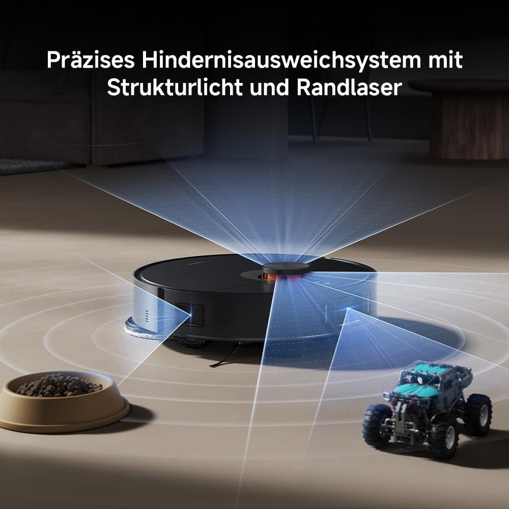Xiaomi X20 Max, 8,000Pa, Dual Mop, Heißwasser, 75 Tage Staub, 5200mAh