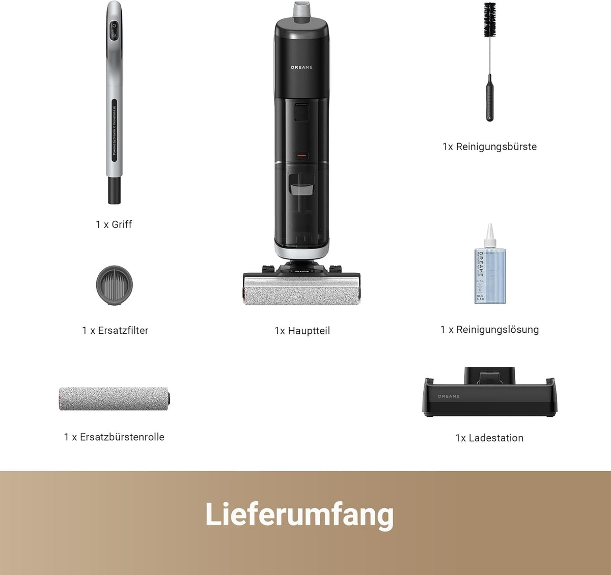 Dreame H14 Pro, 18kPa, Nass/Trocken, 180° Flach, App