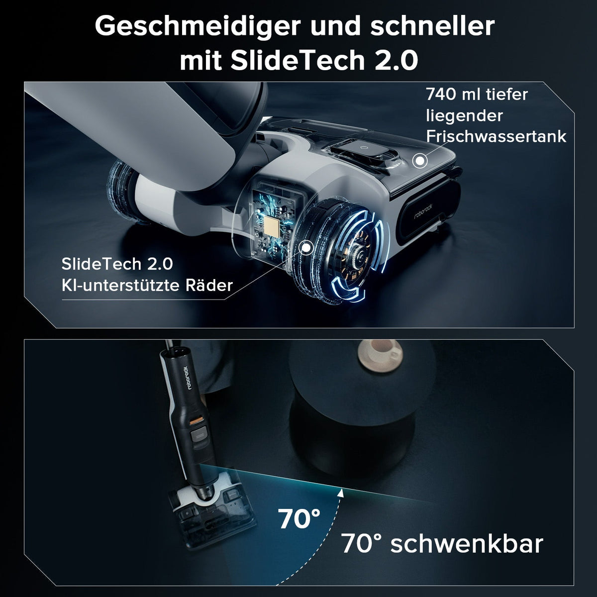 Roborock F25 ACE Combo & F25 Combo 5-in-1 Nass- und Trockensauger