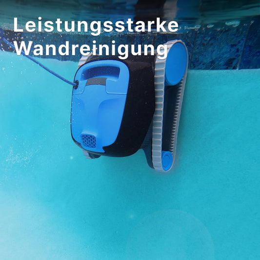 Dolphin Nautilus CC Poolroboter mit Kabel, Boden- und Wandreinigung, energiesparend, für Einbaupools bis 10 m