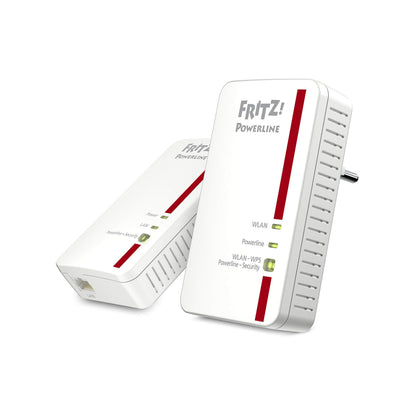 FRITZ!Powerline 1240E/1000E Set – WLAN & 1.200 MBit/s für Streaming & NAS