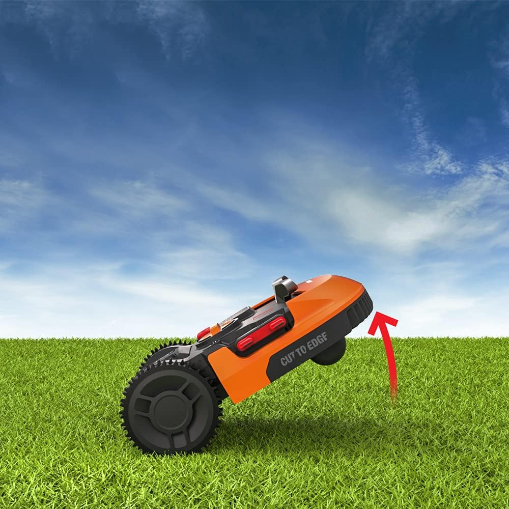 WORX M WR141E Mähroboter 500 m² für kleine Gärten, Akku & Selbstfahrend
