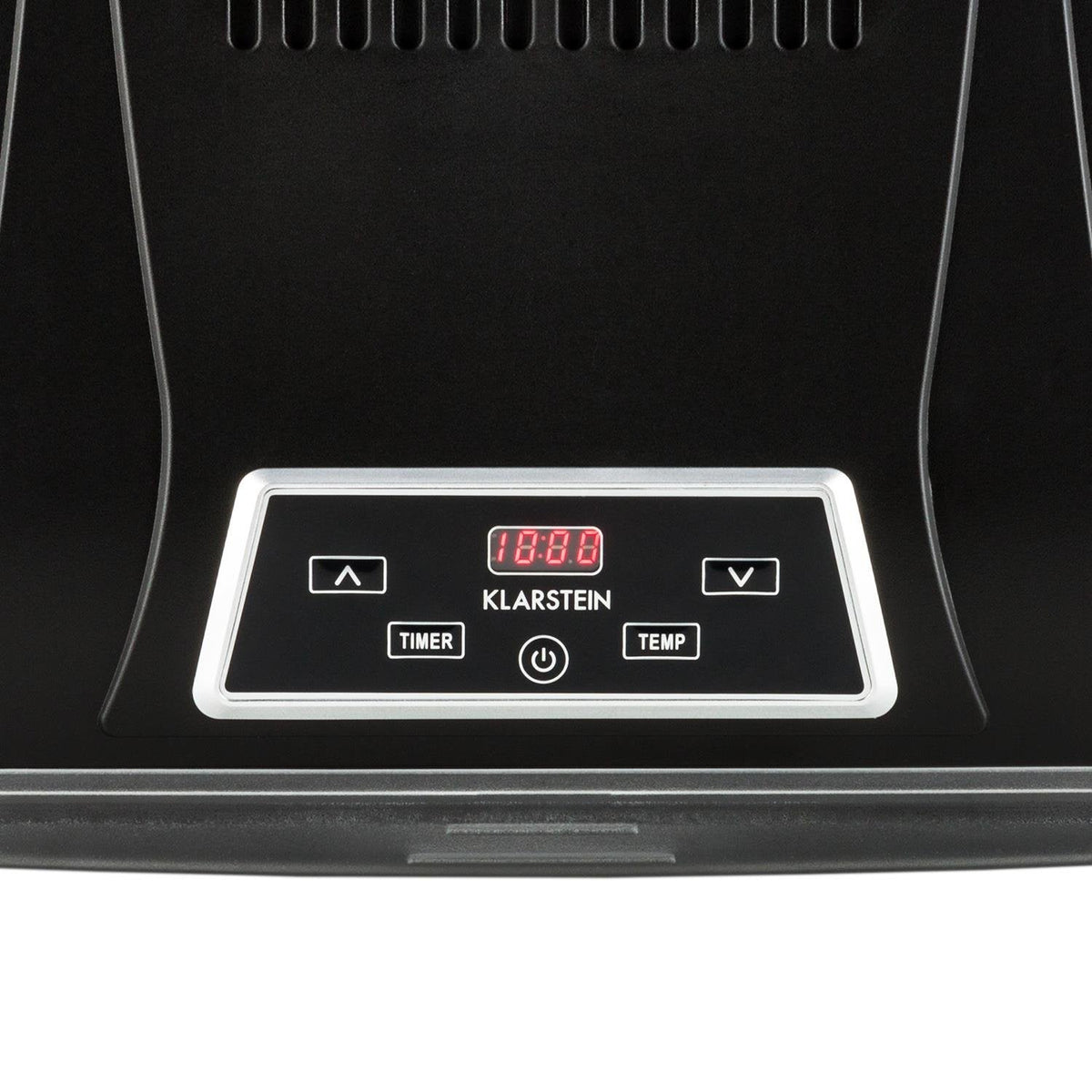 Klarstein Dörrautomat, Dörrgerät, Food Dehydrator, Dörrautomat aus Metall, Dehydrator Food Dryer, 9 Ablagen, 700 Watt, Touch-Display, Timer, Edelstahlheizelement, HotAir Circulation System, Schwarz