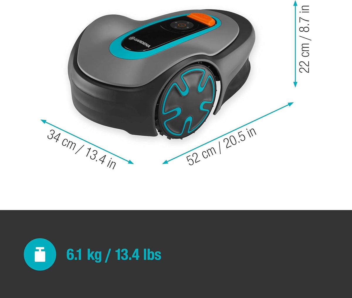 Gardena SILENO minimo 250 Mähroboter, Bluetooth & App