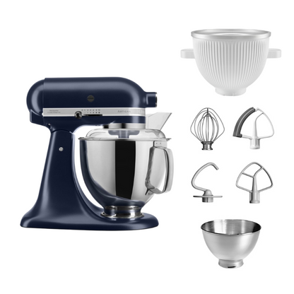 KitchenAid 4,8 L 5KSM175 Artisan Küchenmaschine Icelover mit Eiszubereiter