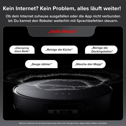 Roborock Saros 10 Saugroboter mit Dual Anti-Tangle System