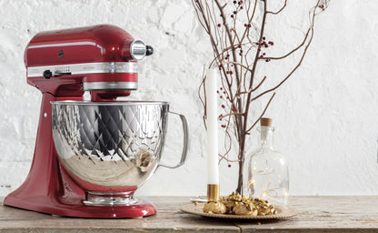KitchenAid 4,8 L gesteppt Edelstahlschüssel 5KSM5SSBQB