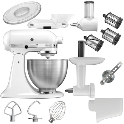 KitchenAid 4,3 L 5K45SS Classic Küchenmaschine Set 6