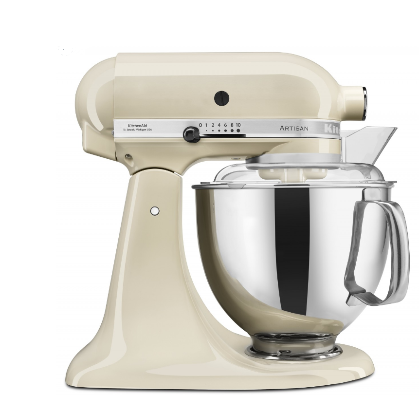 KitchenAid 4,8 L 5KSM175 Artisan Küchenmaschine Meatlover mit Ganzmetall- Fleischwolf
