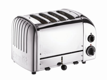 Dualit Frühstücksset inkl. 4er Toaster + 1,7 L Wasserkocher und Brötchenaufsatz
