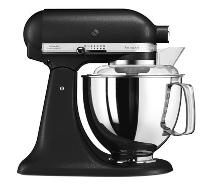 KitchenAid 4,8 L 5KSM175 Artisan Küchenmaschine Meatlover mit Ganzmetall- Fleischwolf