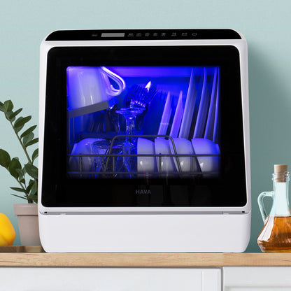 HAVA R01 Compact Countertop Dishwasher