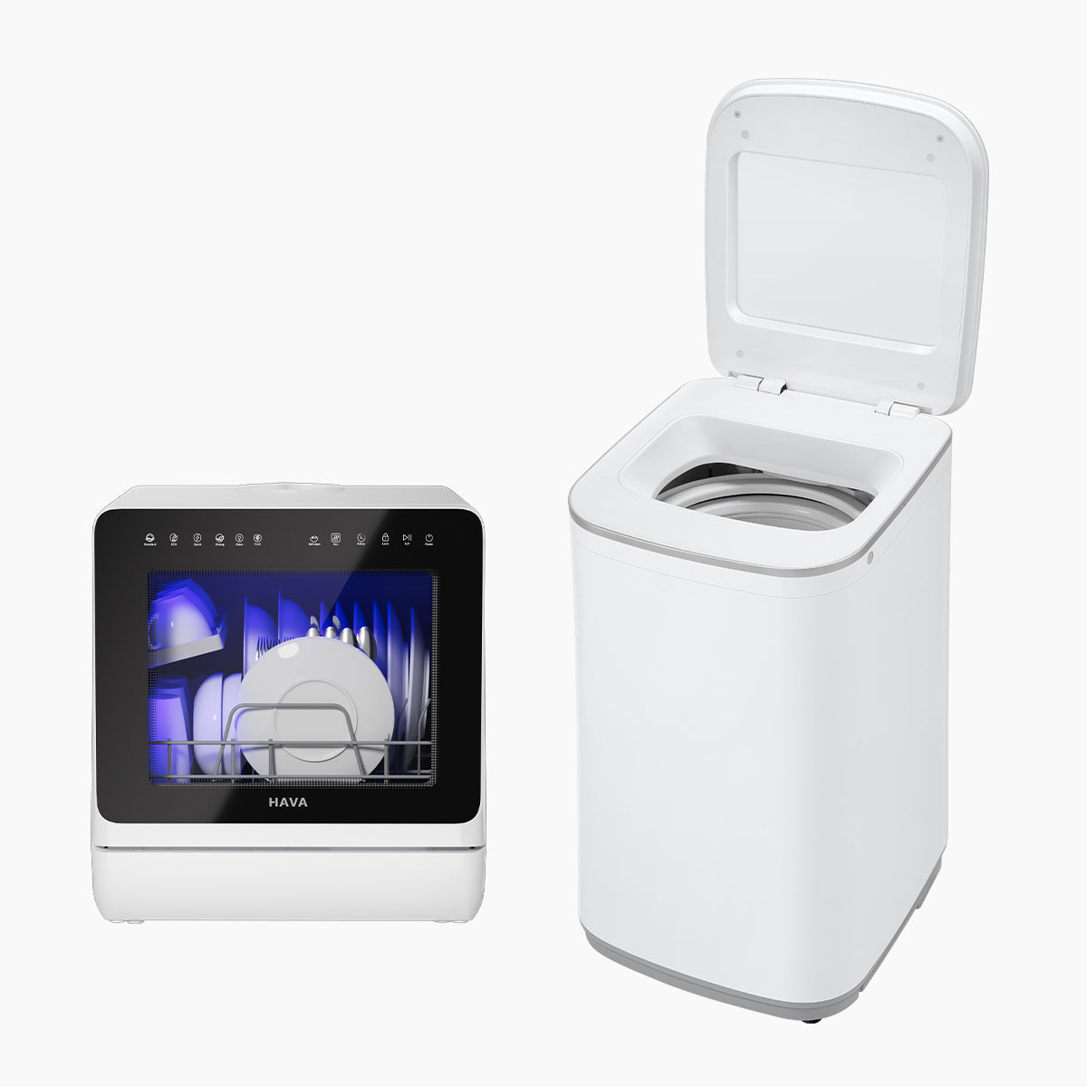 HAVA T01 Washer and R09 Dishwasher Bundle