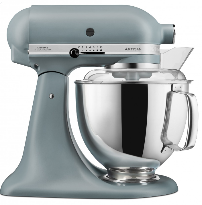 KitchenAid 4,8 L 5KSM175 Artisan Küchenmaschine Pastalover mit Nudelwalzen 3er- Set