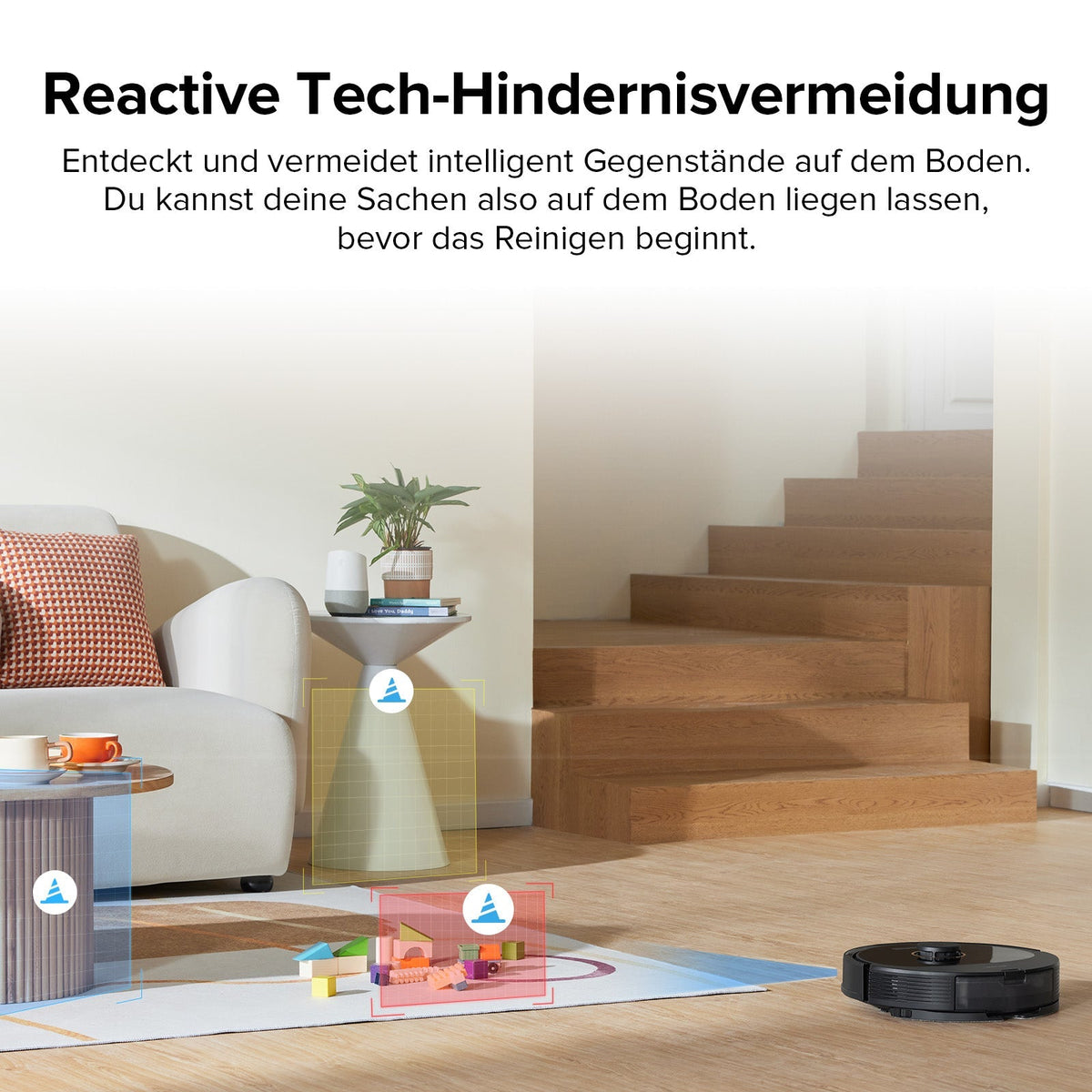 Roborock Q8 Max+ Saug- und Wischroboter mit Auto-Entleerungsstation