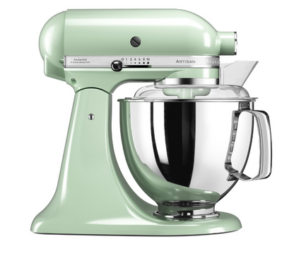 KitchenAid 4,8 L 5KSM175 Artisan Küchenmaschine Icelover mit Eiszubereiter