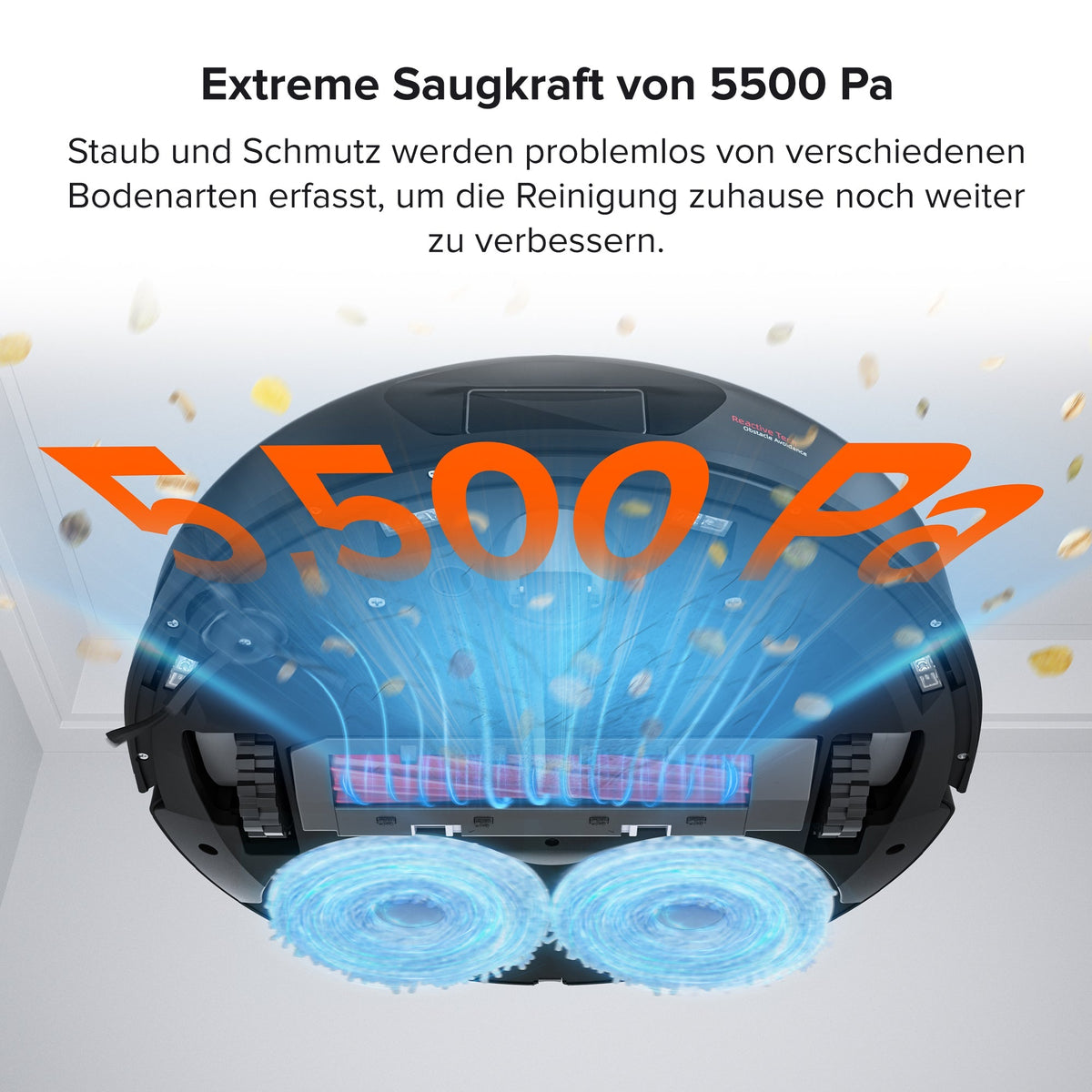 Roborock Qrevo Saugroboter mit Multifunktions-Dockingstation