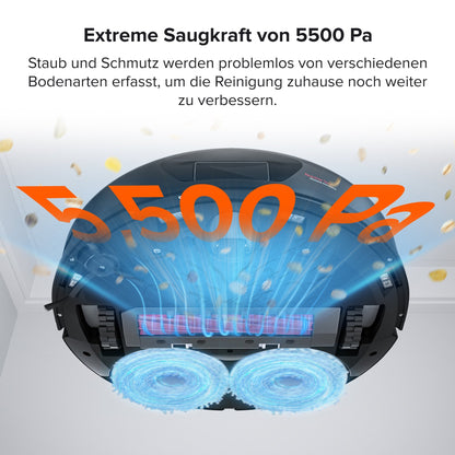 Roborock Qrevo Saugroboter mit Multifunktions-Dockingstation