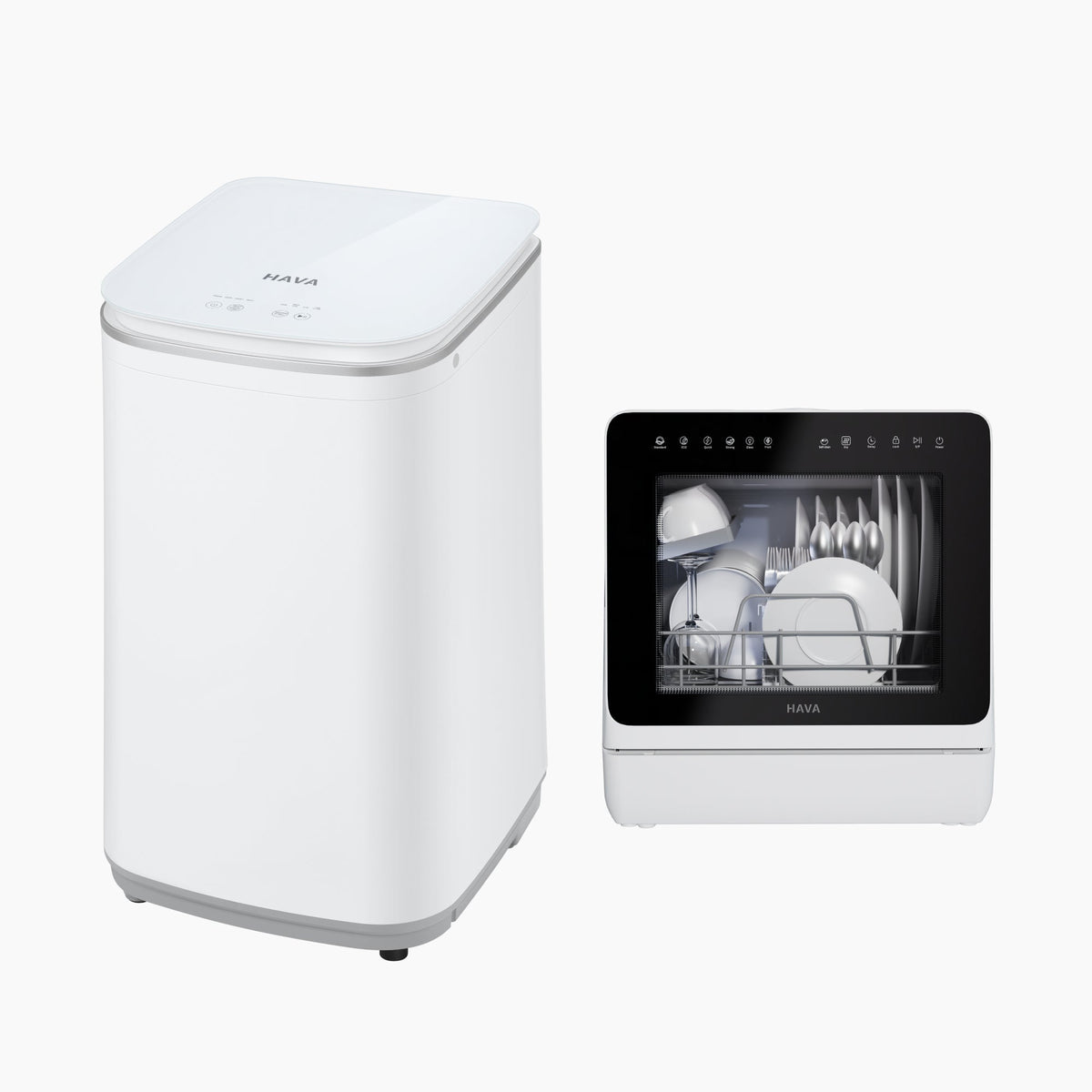HAVA T01 Washer and R09 Dishwasher Bundle
