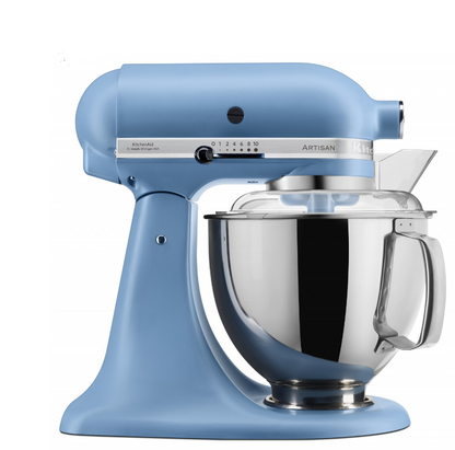 KitchenAid 4,8 L 5KSM175 Artisan Küchenmaschine Pastalover mit Nudelwalzen 3er- Set