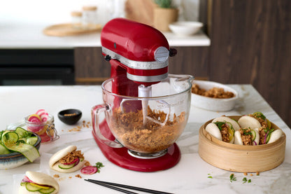 KitchenAid 4,8 L 5KSM175 Artisan Küchenmaschine Icelover mit Eiszubereiter