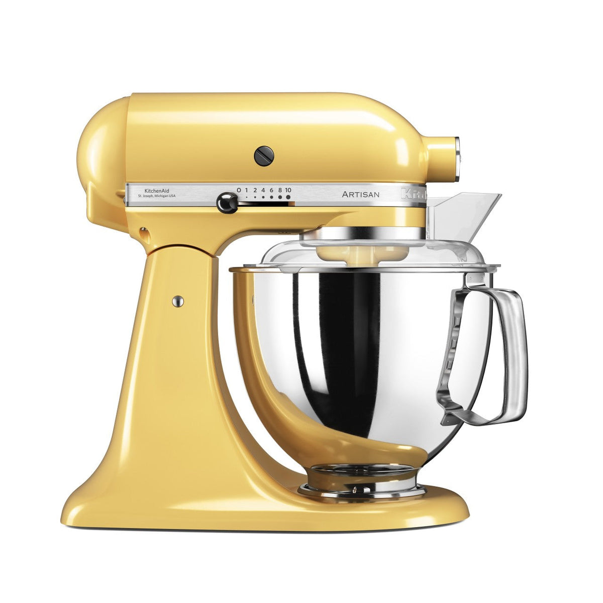 KitchenAid 4,8 L 5KSM175 Artisan Küchenmaschine Beginnerset mit Gemüseschneider