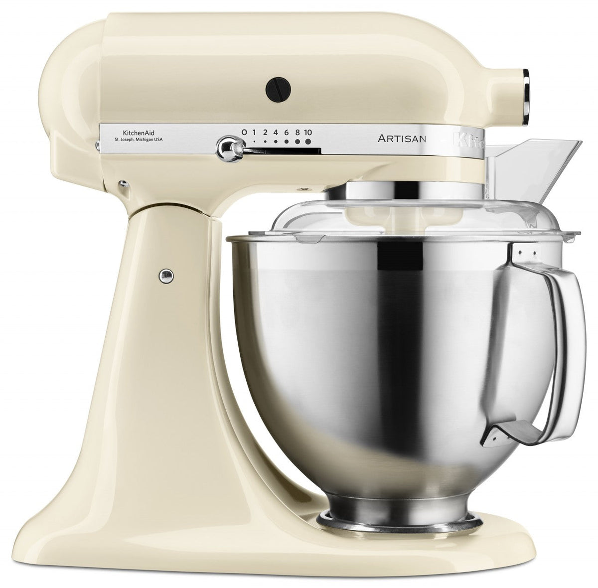 KitchenAid 4,8 L 5KSM185 Artisan Küchenmaschine Pastalover 3er Nudelwalzenset