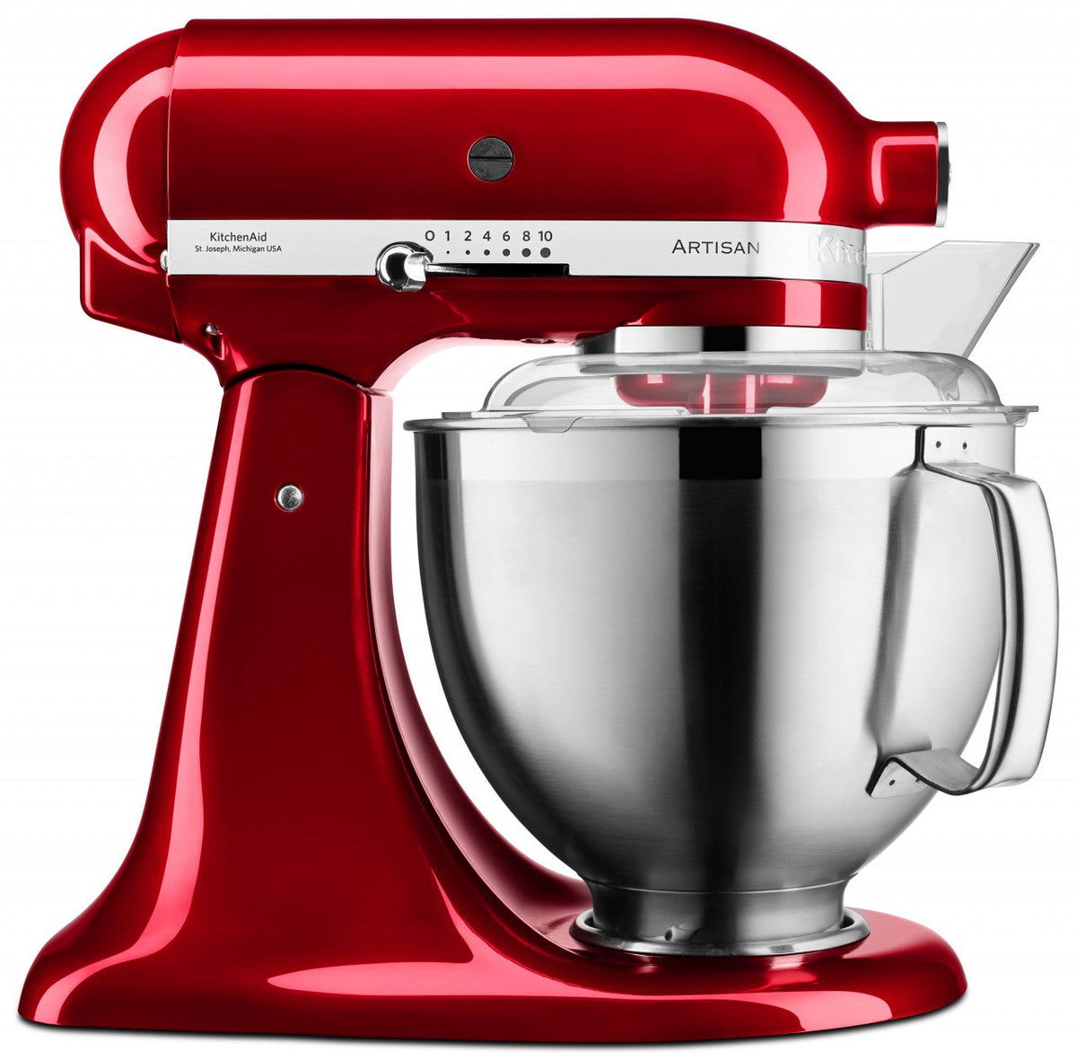 KitchenAid 4,8 L 5KSM185 Artisan Küchenmaschine Icelover Eiszubereiter 5KSMICM
