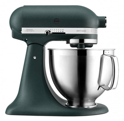 KitchenAid 4,8 L 5KSM185 Artisan Küchenmaschine Flexiset Artisan + Flexirührer