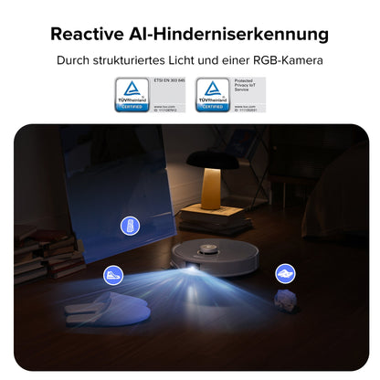 Roborock Qrevo Curv Saugroboter mit Multifunktions-Dockingstation 3.0