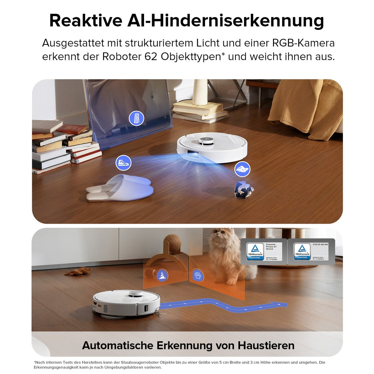Roborock Qrevo Edge Saugroboter mit Multifunktions-Dockingstation 3.0