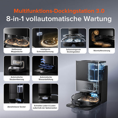 Roborock Qrevo Slim Saugroboter mit Multifunktions-Dockingstation 3.0