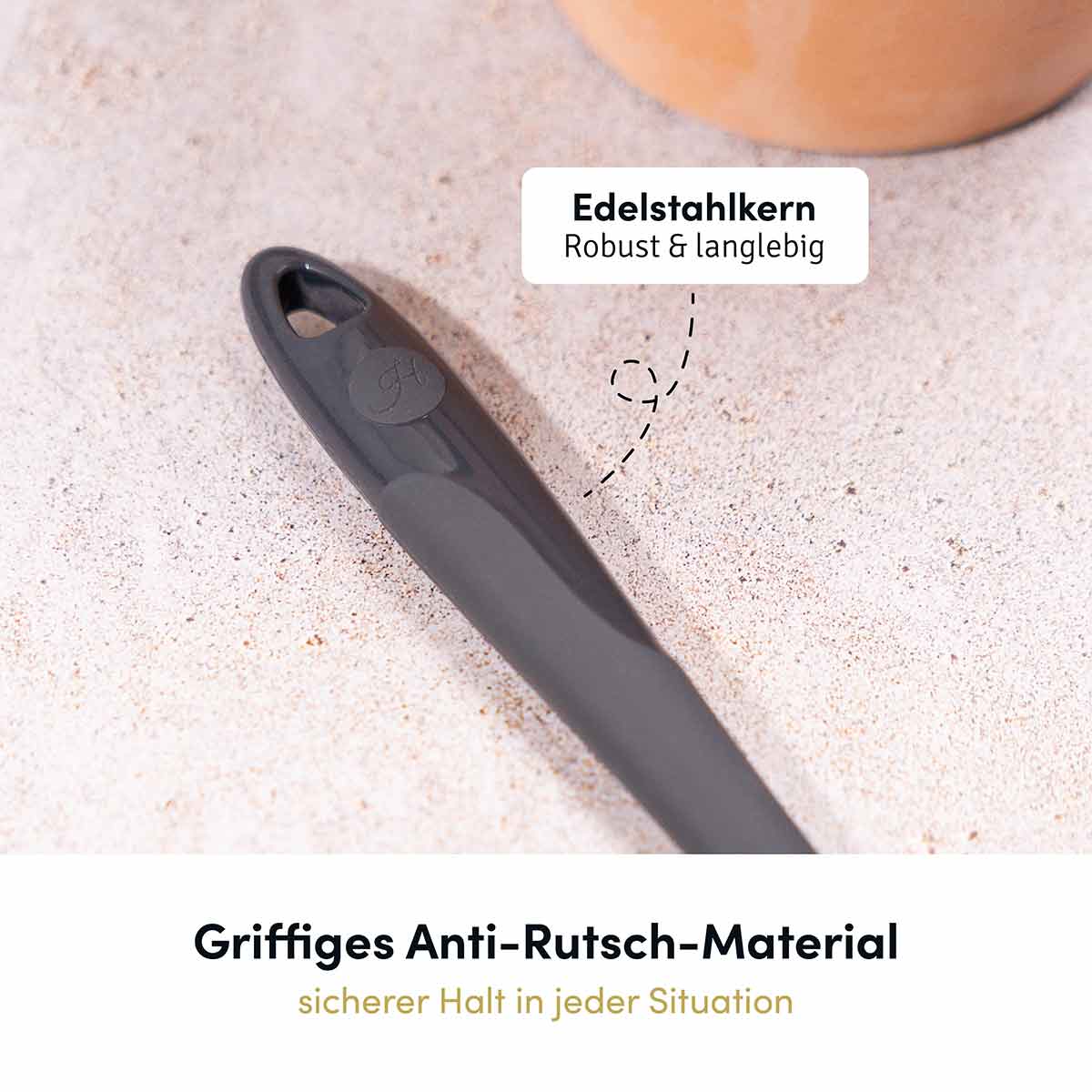 Schöpfkelle mit robustem Edelstahlkern