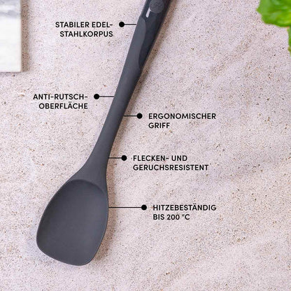 Servierlöffel mit robustem Edelstahlkern